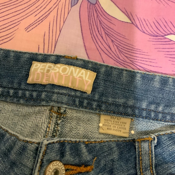 Like New Personal Identity Light Wash Blue Jean Shorts Women - Picture 3 of 11